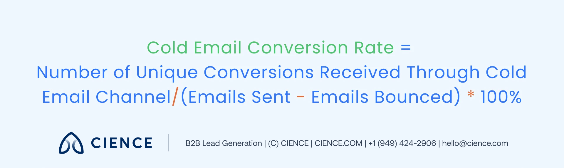 7 Top Cold Email Stats to Track in B2B CIENCE
